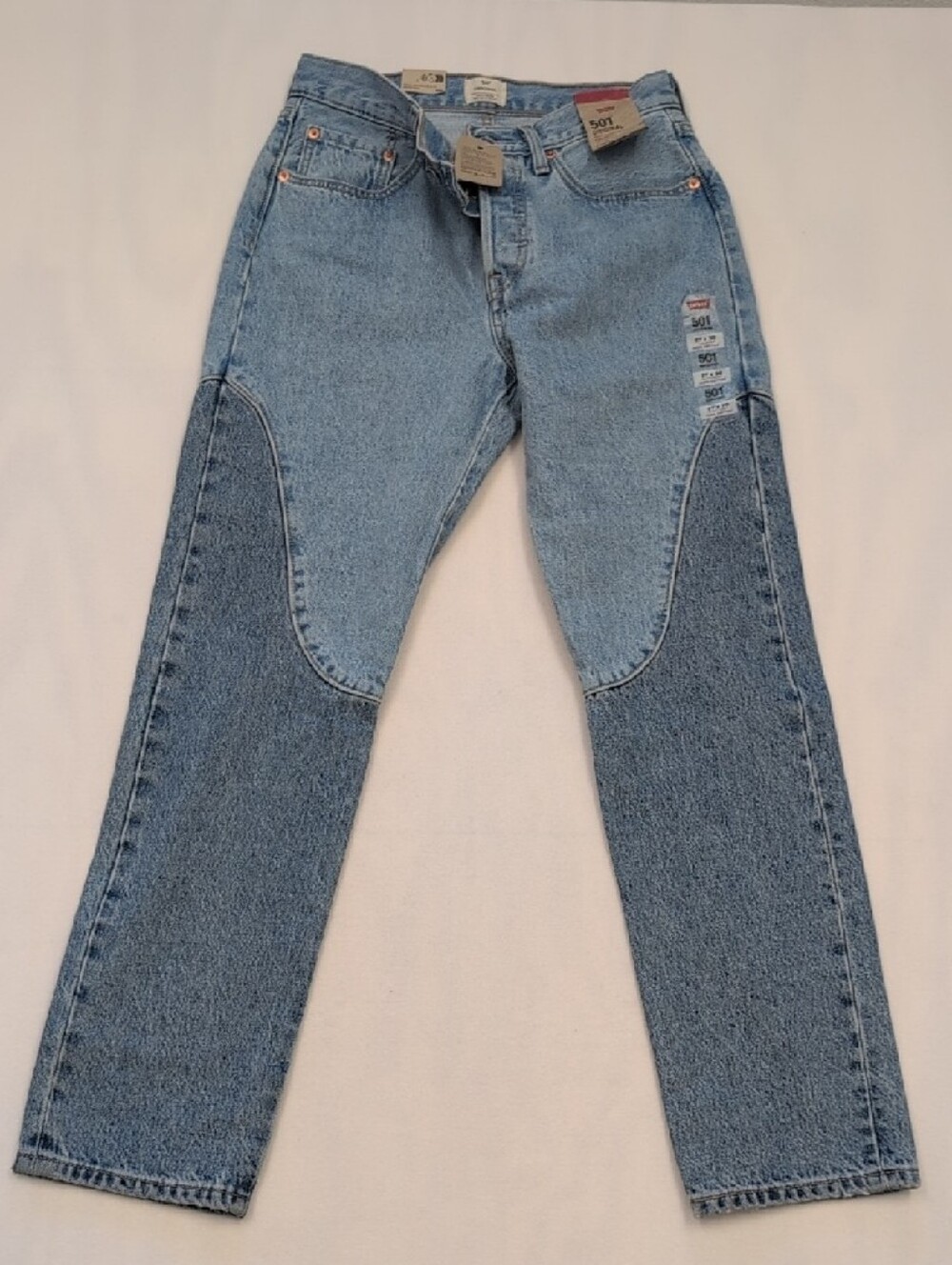 Levi’s 501 Original Women’s Jeans 27x30 100% Cotton Straight Leg Denim - Picture 5 of 5